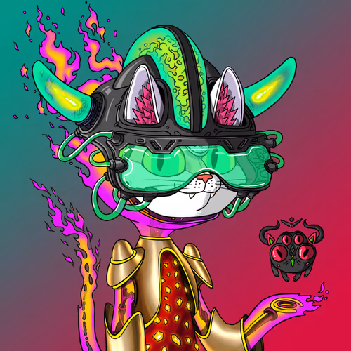 Alien Cat #7867