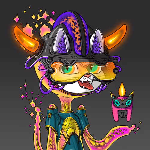 Alien Cat #1455