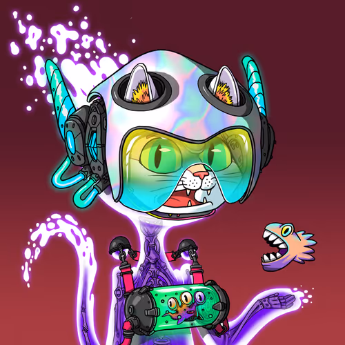 Alien Cat #1354