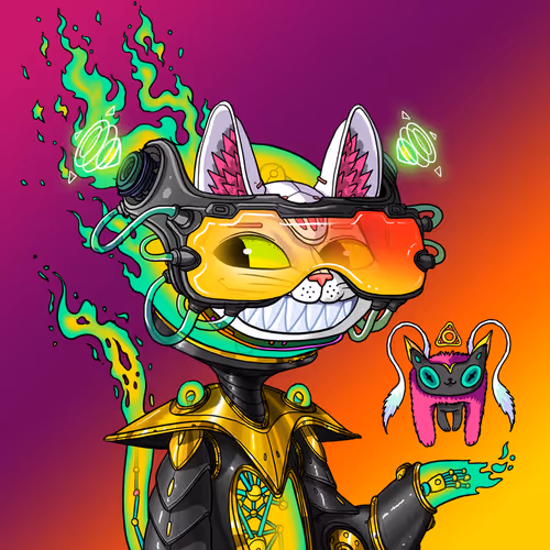 Alien Cat #8128