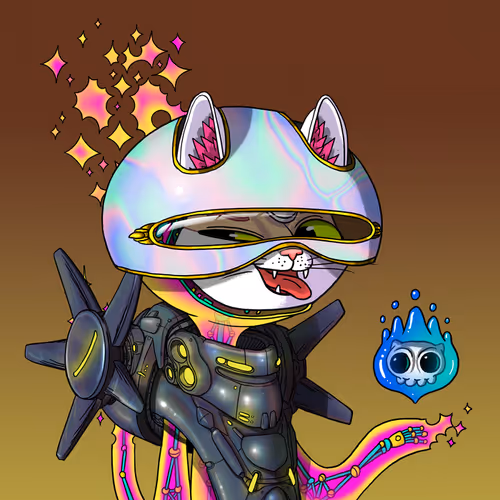 Alien Cat #7075