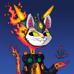 Alien Cat #5418