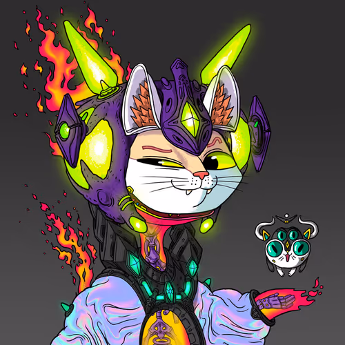 Alien Cat #5469