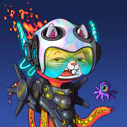 Alien Cat #7037