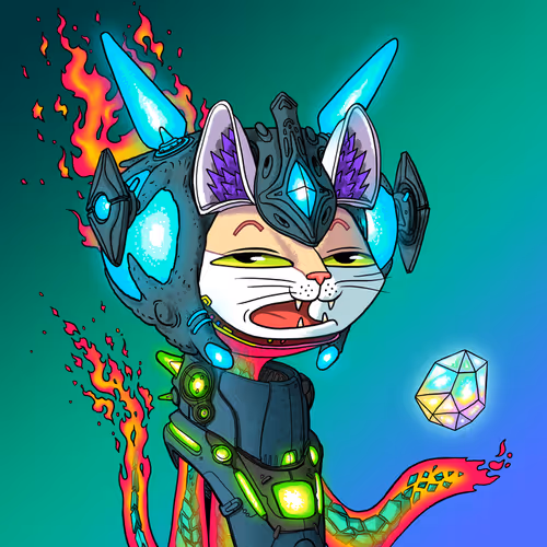 Alien Cat #9566