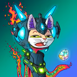 Alien Cat #9566
