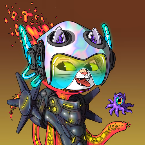 Alien Cat #8756