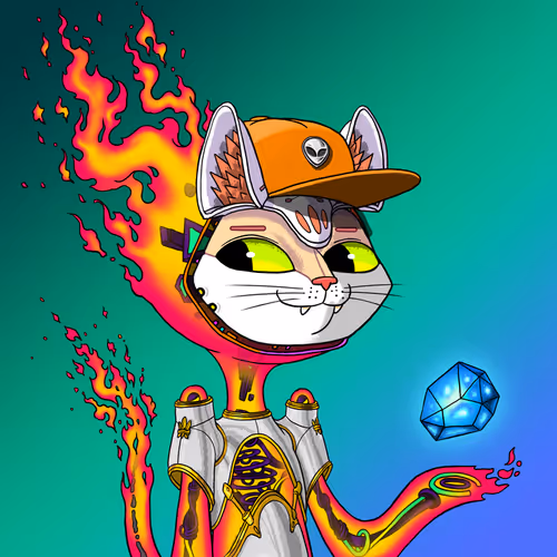 Alien Cat #9236