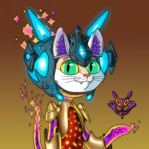 Alien Cat #580
