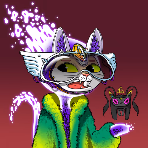 Alien Cat #8867