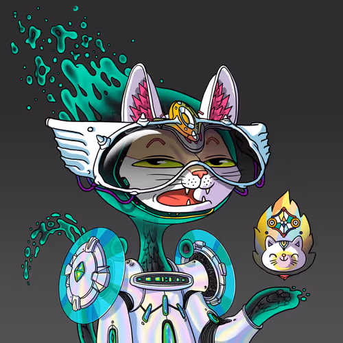Alien Cat #8937