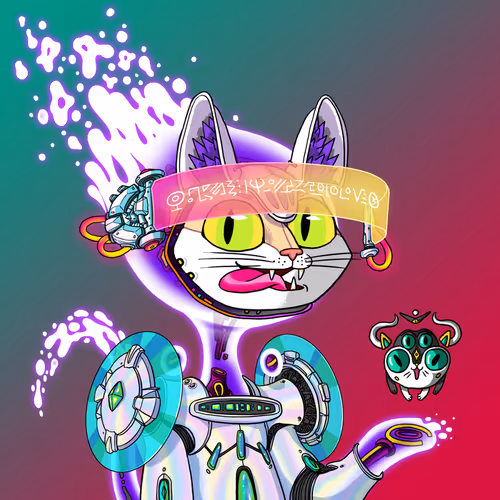 Alien Cat #3534