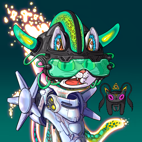 Alien Cat #5449