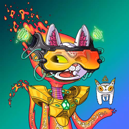 Alien Cat #8566
