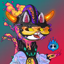 Alien Cat #6956