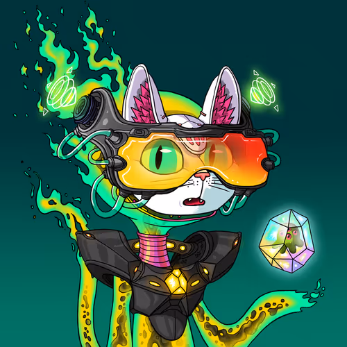 Alien Cat #9924