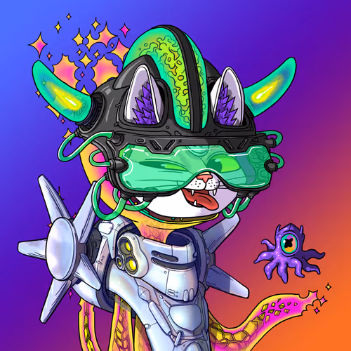 Alien Cat #5054