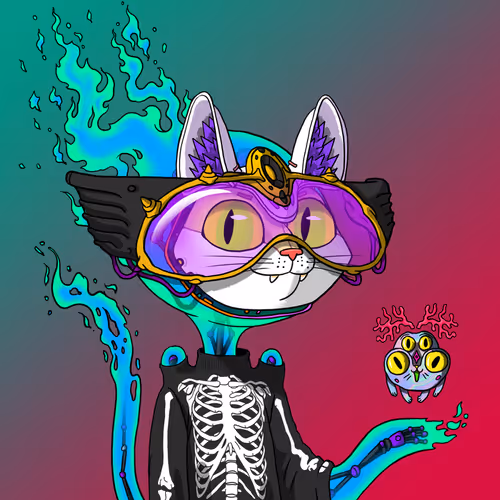 Alien Cat #1352