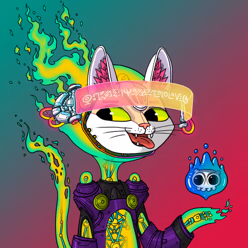 Alien Cat #2895