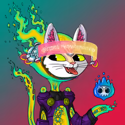 Alien Cat #2895