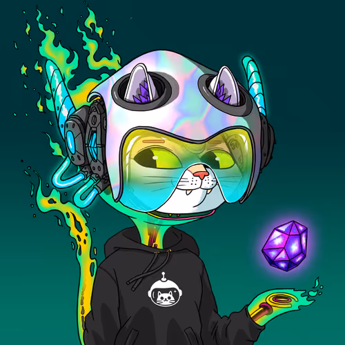 Alien Cat #7425