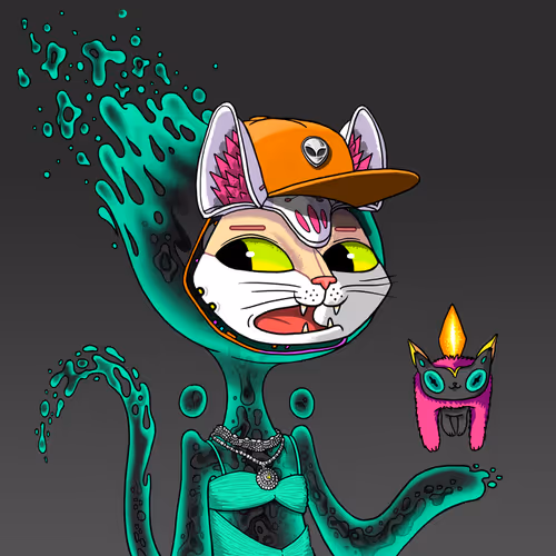 Alien Cat #1224