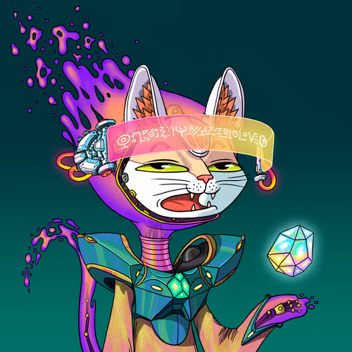 Alien Cat #7868