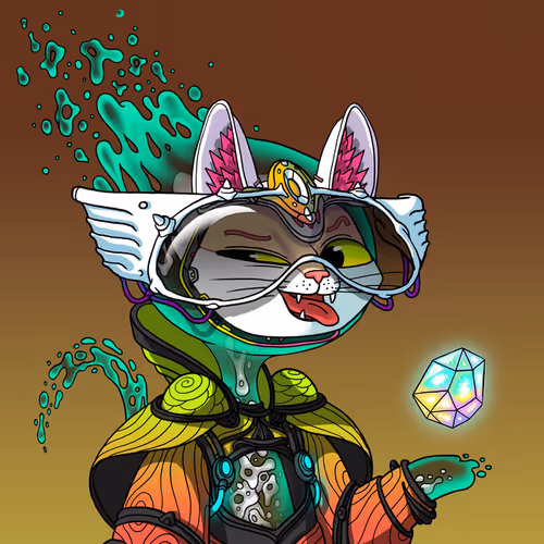 Alien Cat #9654