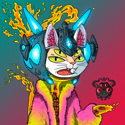 Alien Cat #3550