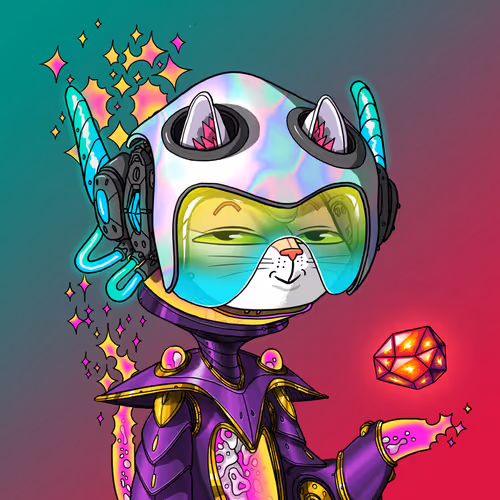 Alien Cat #1691