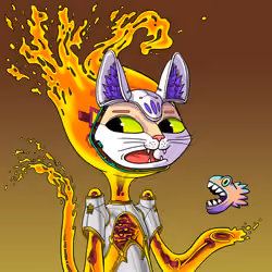 Alien Cat #4478