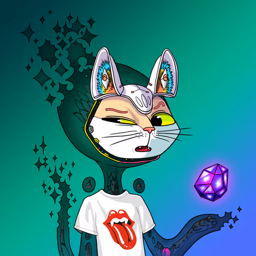 Alien Cat #7428