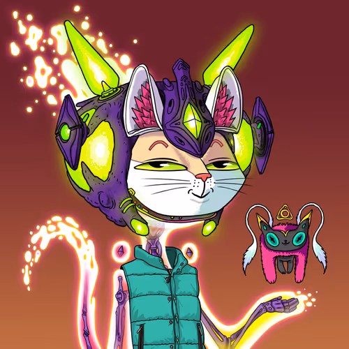 Alien Cat #5174