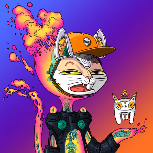 Alien Cat #10023