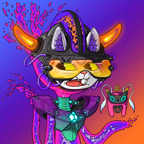 Alien Cat #9523
