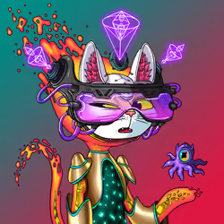 Alien Cat #3570