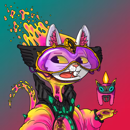 Alien Cat #9175