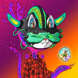 Alien Cat #8745
