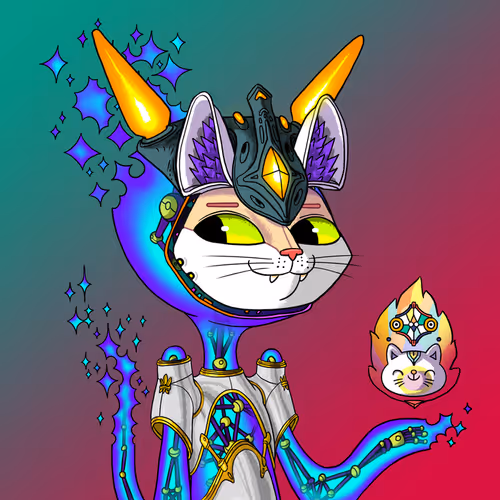 Alien Cat #7487