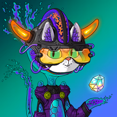 Alien Cat #8275
