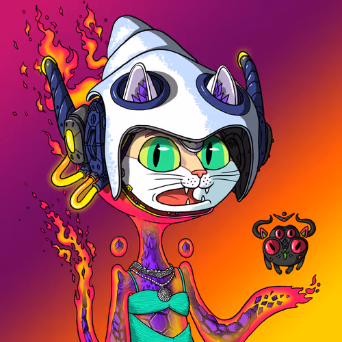 Alien Cat #3665