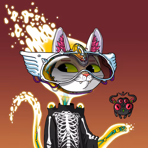 Alien Cat #7653