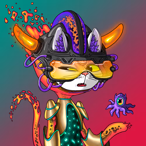 Alien Cat #9923