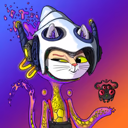 Alien Cat #10204