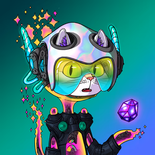 Alien Cat #8693