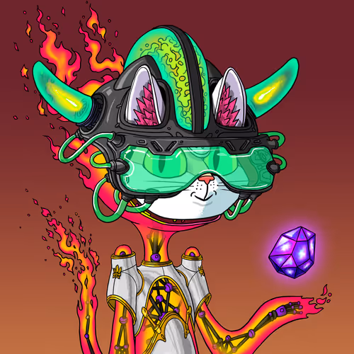 Alien Cat #2549