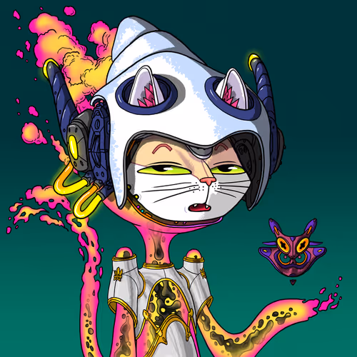 Alien Cat #1628