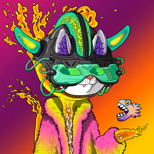 Alien Cat #6458