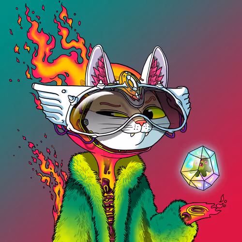 Alien Cat #6389