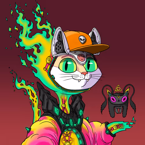Alien Cat #142